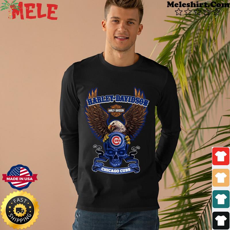 Chicago Cubs skull shirt, hoodie, sweater and v-neck t-shirt