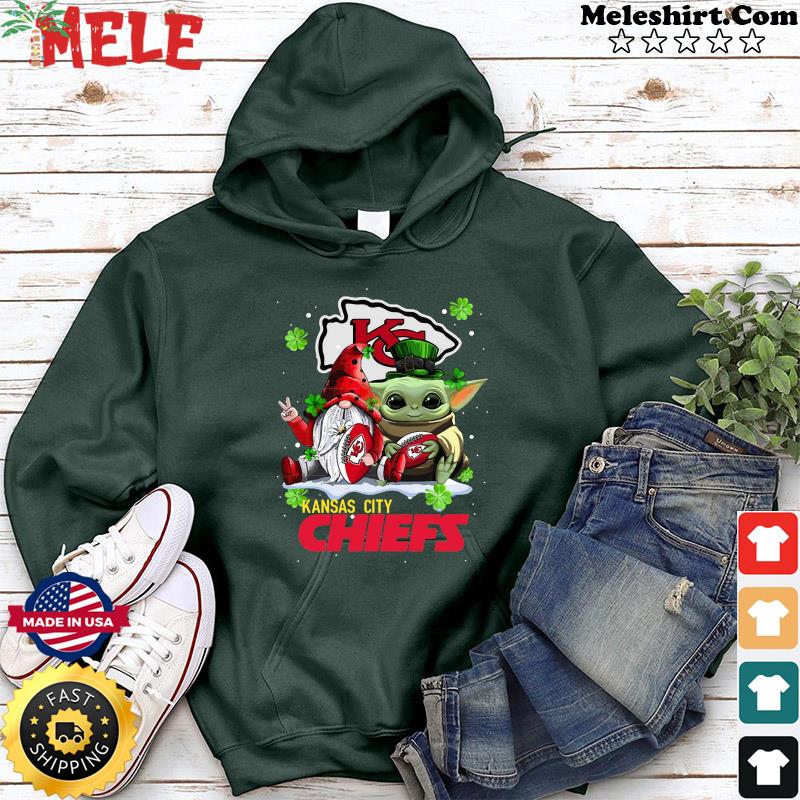 Happy Merry Christmas the Gnomes Kansas City Chiefs logo shirt, hoodie,  sweater, long sleeve and tank top