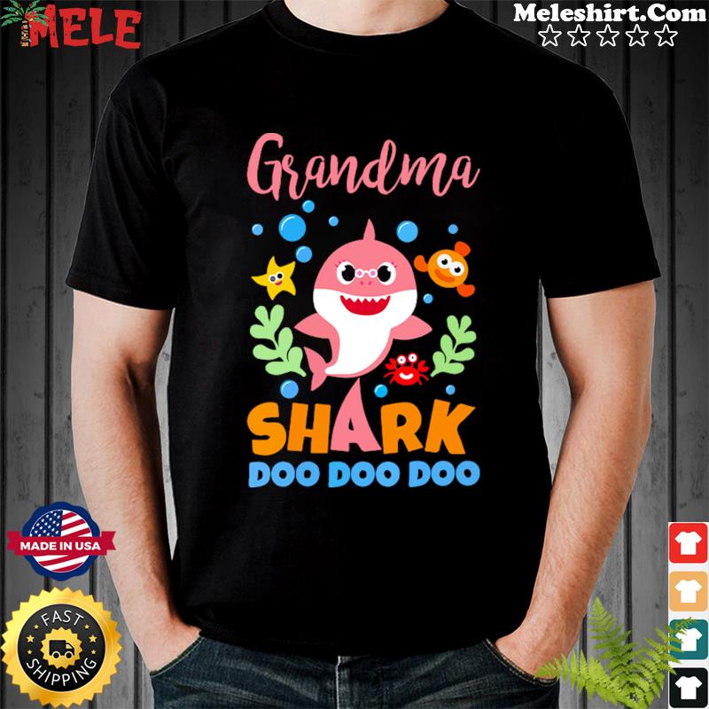 Grandma Shark Doo Doo Doo T-Shirt 