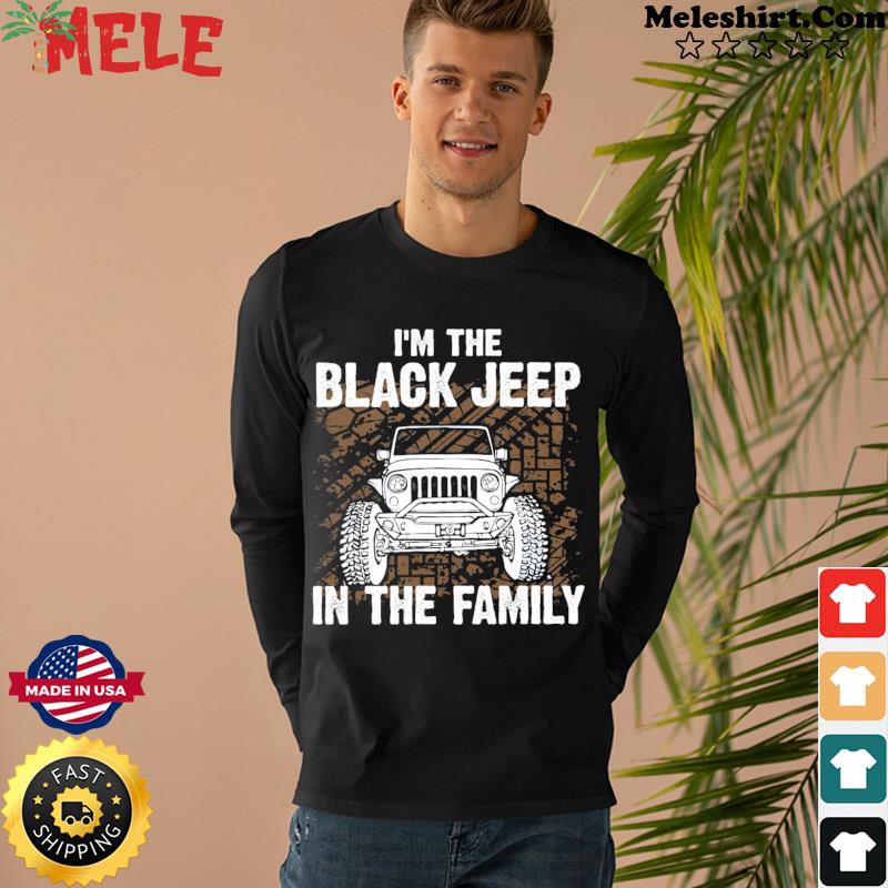 black jeep of the family t shirt