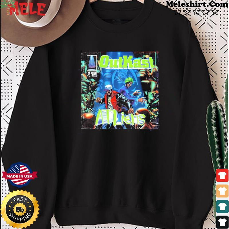 Official outkast atliens Shirt, hoodie, tank top, sweater and long sleeve t- shirt