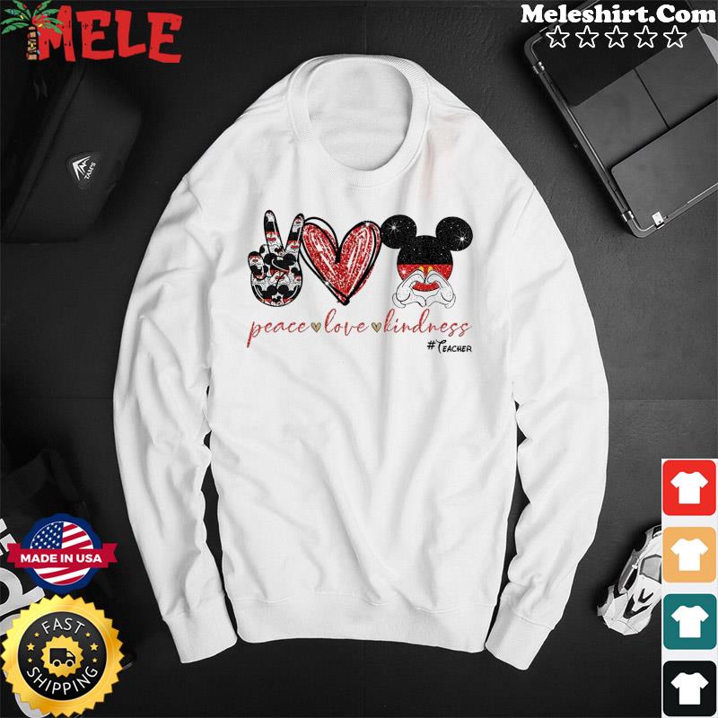 Mickey mouse peace love St Louis Cardinals shirt, hoodie, sweater and  v-neck t-shirt