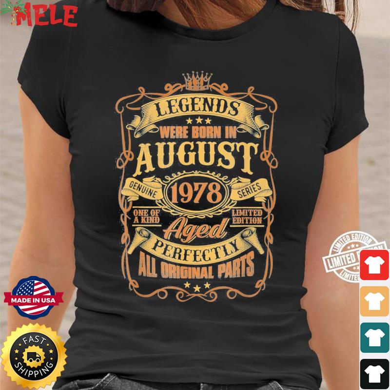 1978 t shirt ladies