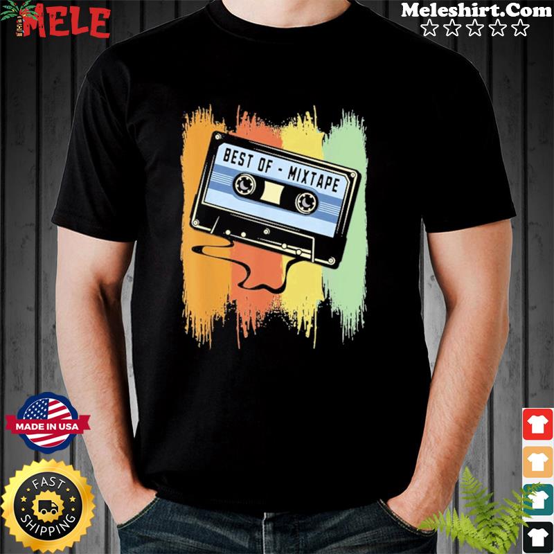 Vintage 90s music cassette Retro mixtape cassette 80s Shirt