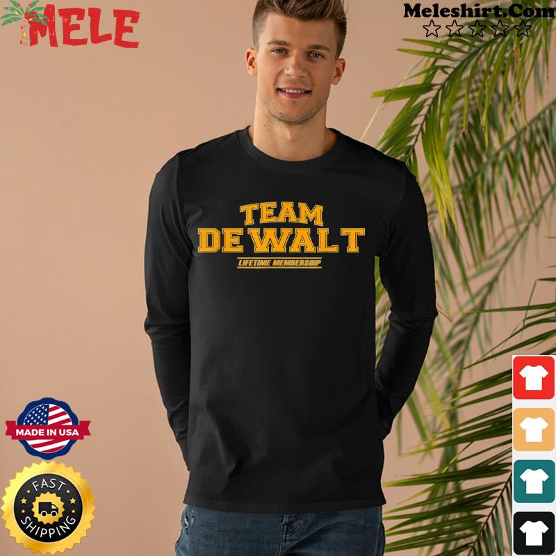 Team Dewalt Proud Family Surname, Last Name Tee Shirt