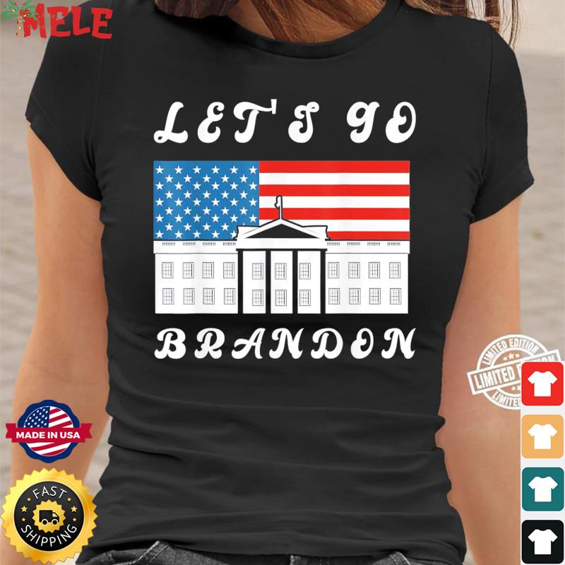 Let S Go Brandon Liberal Impeach White House Us Flag T Shirt Hoodie Sweater Long Sleeve And Tank Top