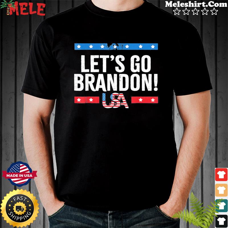 Lets Go Brandon American Flag Shirt