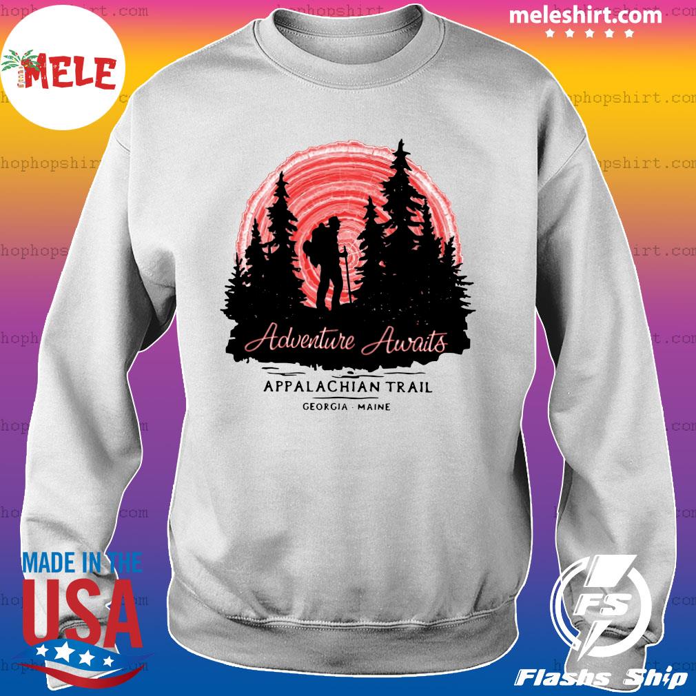 Adventure Awaits Appalachian Trail Camping Shirt, hoodie, sweater, long